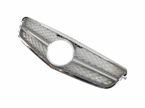Решітка радіатора Mercedes C-Class W204 2006-2013 SL Silver
