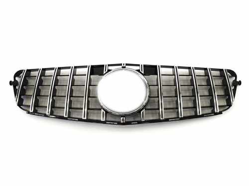 Решітка радіатора Mercedes C-Class W204 2006-2013 GT Chrome Black
