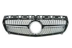 Решітка радіатора Mercedes A-Class W176 2012-2015 Diamond Black