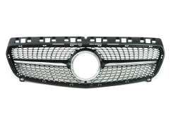 Решітка радіатора Mercedes A-Class W176 2012-2015 Diamond Black