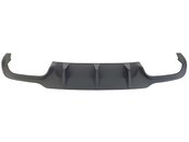 Дифузор заднього бампера Mercedes C-Class w204 2011-2014 в стилі AMG