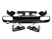 Дифузор заднього бампера Mercedes C-Class W205 2018-2020 рік C63