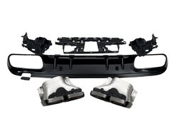 Дифузор заднього бампера Mercedes C-Class W205 2018-2020 рік C63