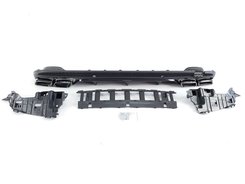 Дифузор з насадками Mercedes C-Class W205 2014-2018 (AMG)