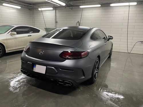 Дифузор з насадками Mercedes-Benz C-Class Coupe W205 2014-2018 рік (AMG C63)