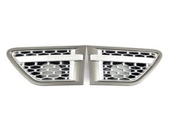 Зябра в крила Range Rover Sport 2010-2013 рік silver grill