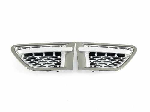 Зябра в крила Range Rover Sport 2010-2013 рік silver grill