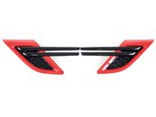 Зябра в крила Range Rover Sport 2014-2017 рік black grill
