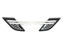 Зябра в крила Range Rover Sport 2014-2017 рік silver grill