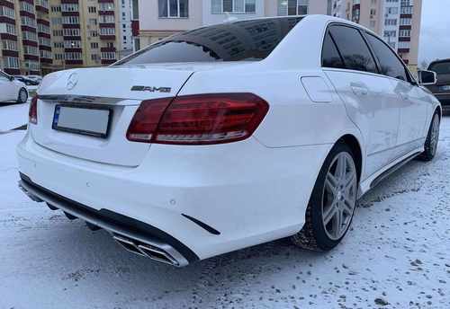 Задній бампер AMG Mercedes E-Class W212 2013-2016р.