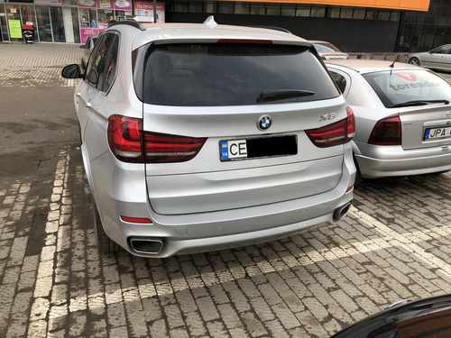 Задній бампер BMW X5 F15 2013-2018 в М стилі