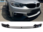 Накладка на передній бампер губа сплітера BMW 4 Series F32 2013-2019год М-Performance
