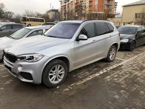Накладки на пороги BMW X5 F15 2013-2018 (в стилі X5M)
