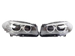 Передние фары BMW 5 Series F10/F11 рестайлинг Xenon 63117343911 63117343912