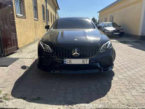 Передній бампер AMG E63 Mercedes E-Class W213 2013-2019р.