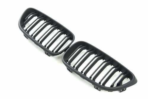Решітка радіатора ніздрі BMW 2 Series F22/F23 2013-2019рік Чорний Матовий