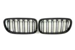 Решітка радіатора ніздрі BMW 3 Series E90/E91 2008-2012 рік Чорний Глянець