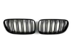 Решітка радіатора ніздрі BMW 3 Series E92/E93 2010-2013 рік Чорний Глянець