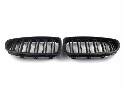 Решітка радіатора ніздрі BMW 5 Series F10/F11 2010-2017рік Чорні Матові