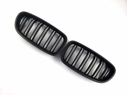 Решітка радіатора ніздрі BMW 5 Series F10/F11 2010-2017рік Чорні Матові