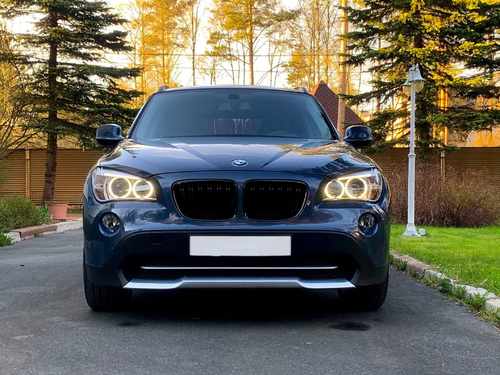 Решітка радіатора ніздрі BMW X1 Series E84 2009-2015 рік Чорний Глянець
