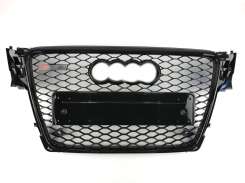 Грати радіатора Audi А4 RS4 2008-2012г Full Black