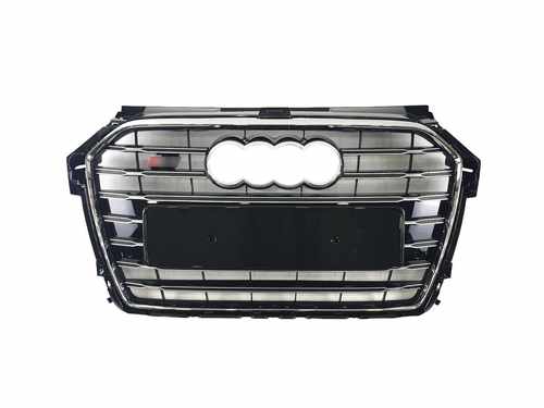 Решітка радіатора Audi A1 S1 2014-2018 Chrome Black