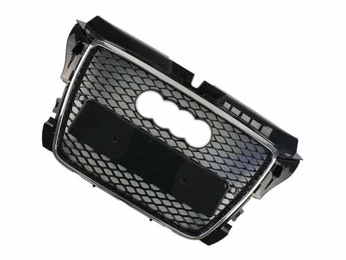 Грати радіатора Audi A3 RS 2008-2012 Chrome Black