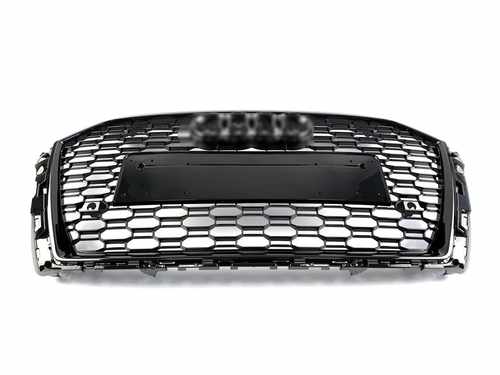 Грати радіатора Audi A3 RS 2016-2019 Full Black