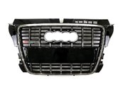 Решітка радіатора Audi A3 S3 2008-2012г Chrome Black