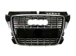 Решітка радіатора Audi A3 S3 2008-2012г Chrome Black