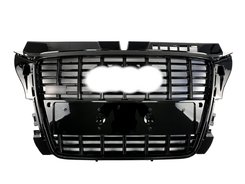 Грати радіатора Audi A3 S3 2008-2012г Full Black