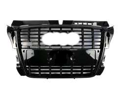 Решетка радиатора Audi A3 S3 2008-2012г  Full Black
