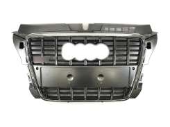 Решітка радіатора Audi A3 S3 2008-2012р Silver Chrome