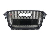 Грати радіатора Audi A4 RS4 13-15г Full Black Quattro