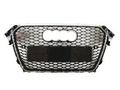 Решітка радіатора Audi A4 RS4 2013-2015 Chrome Black