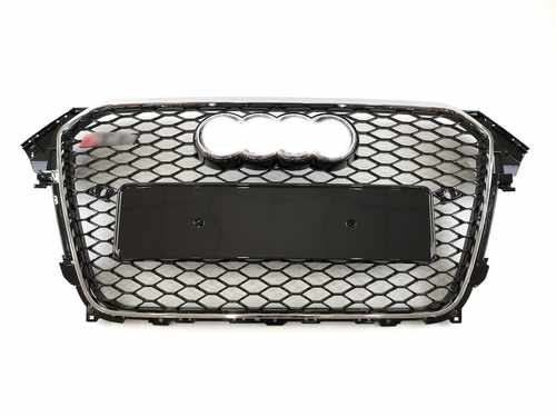 Решітка радіатора Audi A4 RS4 2013-2015 Chrome Black