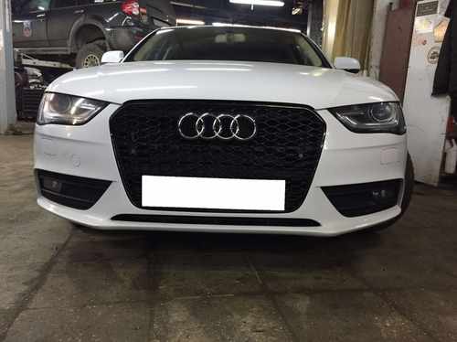 Решітка радіатора Audi A4 RS4 2013-2015 Full Black