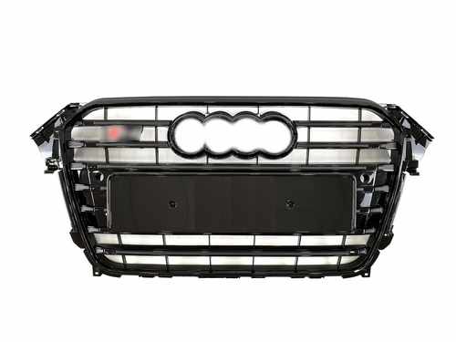 Грати радіатора Audi A4 S4 11-15г Full Black
