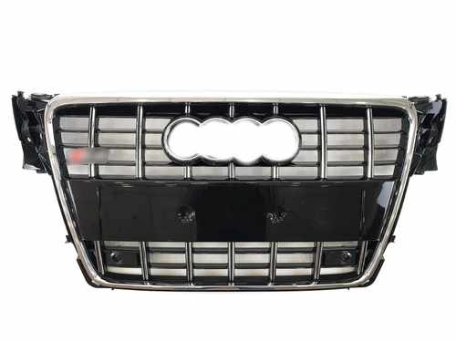 Решітка радіатора Audi A4 S4 2008-2012 Chrome Black