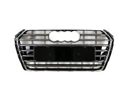 Решітка радіатора Audi A4 S4 2015-2019 Chrome Black