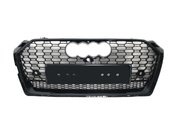 Решітка радіатора AUDI A5 RS5 2016-2020 рік Full Black під камеру (chrome rings)
