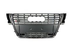 Грати радіатора Audi A5 S5 09-11г Silver Chrome
