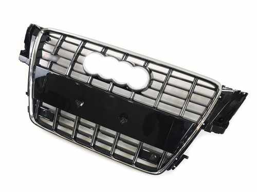 Решітка радіатора Audi A5 S5 2009-2011 рік Black Chrome