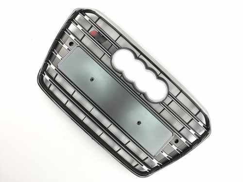Решітка радіатора Audi A5 S5 2011-2016 рік Silver Chrome