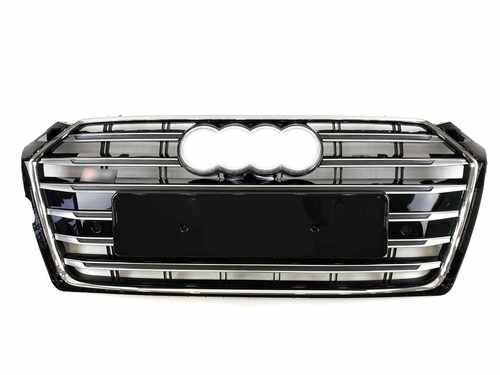 Решітка радіатора Audi A5 S5 2016-2019рік Chrome Black