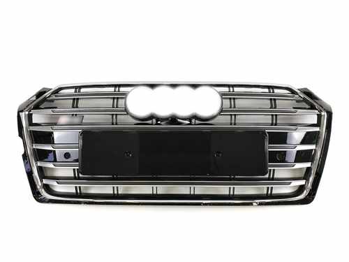 Решітка радіатора Audi A5 S5 2016-2019рік Chrome Black