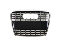 Решітка радіатора Audi A6 C6 S6 2004-2011г Chrome Black