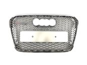 Решітка радіатора Audi A6 RS6 2012-2015р Silver Chrome