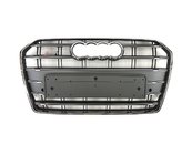 Решітка радіатора Audi A6 S6 2015-2018 рік Silver Chrome